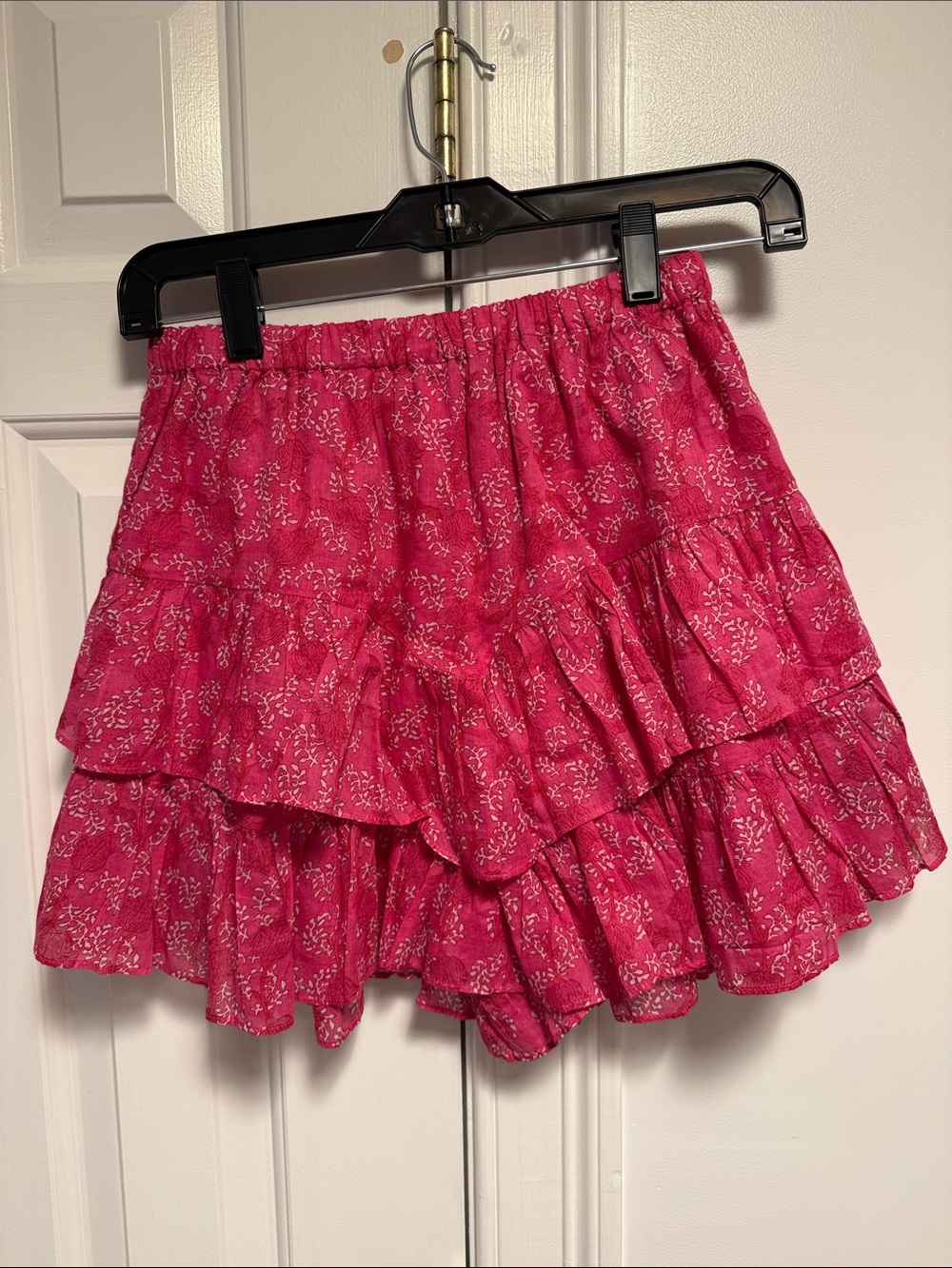 Isabel Marant Jacodia Ruffled Mini Skort - Pink